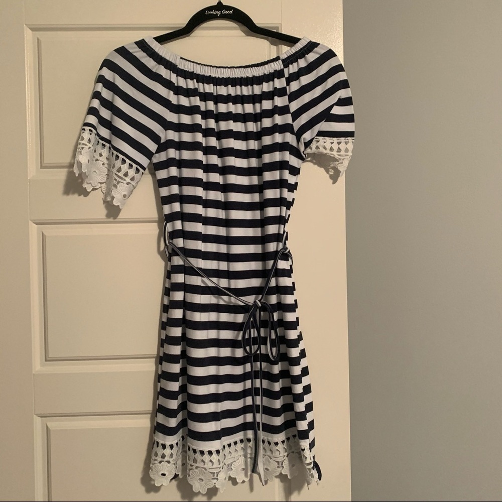 striped dress
